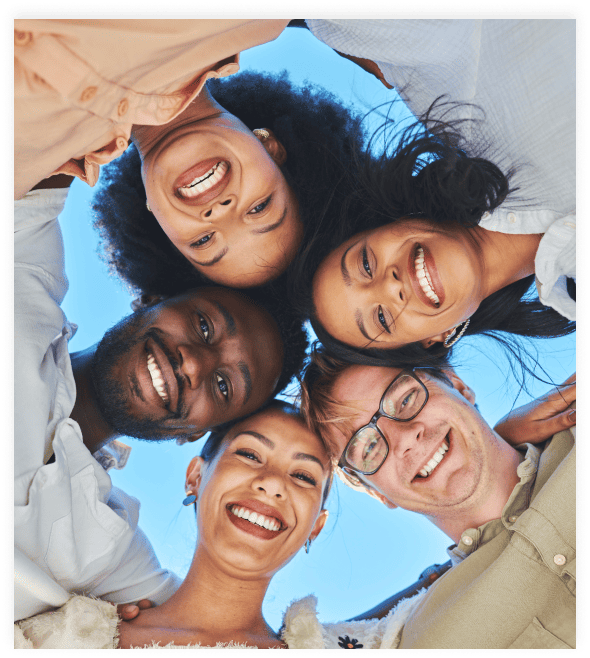 people posing in apbs